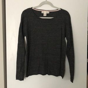 Dark Gray Long Sleeved Sweater